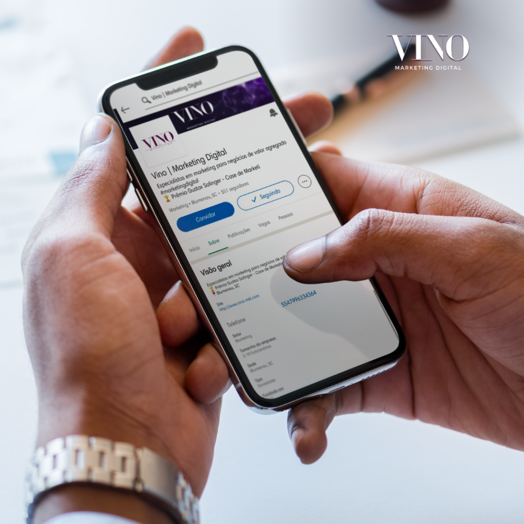 No LinkedIn, você consegue gerar leads mais qualificados.